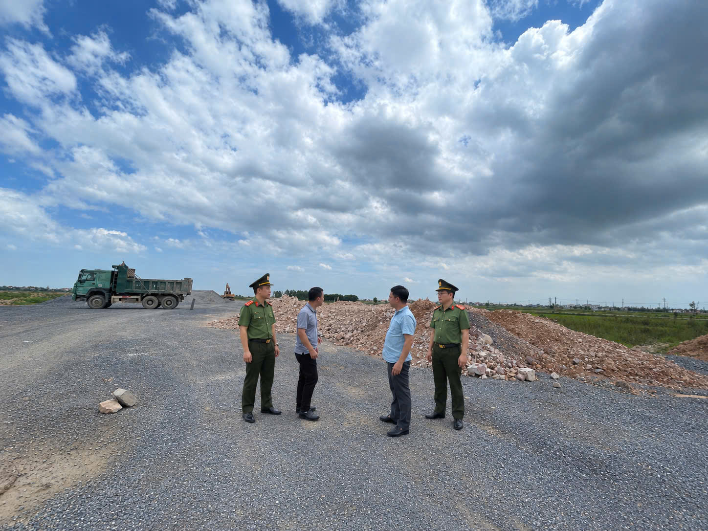 Phòng An ninh kinh tế phối hợp đôn đốc, tháo gỡ khó khăn cho dự án trọng điểm Đường tỉnh 394B